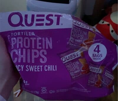 Spicy Sweet Chili Flavor Tortilla Style Protein Chips