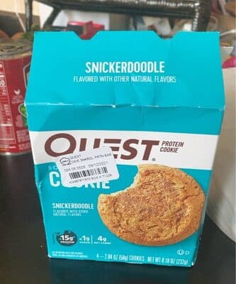 Snickerdoodle Flavored Soft & Chewy Protein Cookie