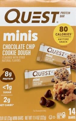 Quest Minis Chocolate Chip Cookie Dough