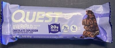 Overload Protein Bar Chocolate Explosion