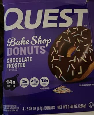 Bake Shop Donuts Chocolate Frosted