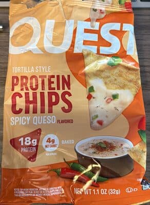 Spicy Queso Protein Chips