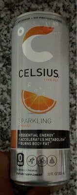 Sparkling Orange Fitness Drink