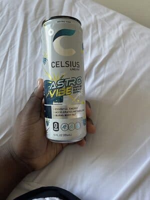 Celsius Sparkling Blue Razz Astro Vibe Energy Drink