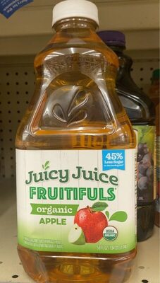 Apple Flavored Organic Juice Beverage From Concentrate