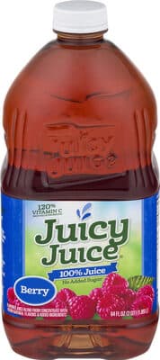 Berry Flavored 100% Juice Blend From Concentrate