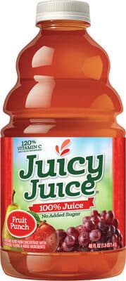 100% JUICE, FRUIT PUNCH
