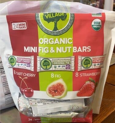 Organic Mini Fig and Nut Bars