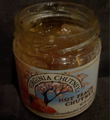 Hot Peach Chutney