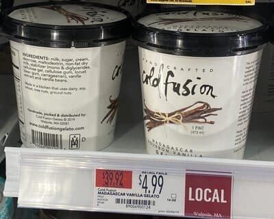 Gelato, Madagascar Bourbon Vanilla