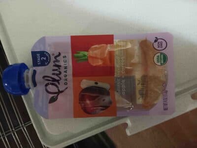 Plum Stage 2 Blends Baby Food Apple Carrot