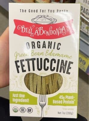 Organic Green Bean Fettuccine