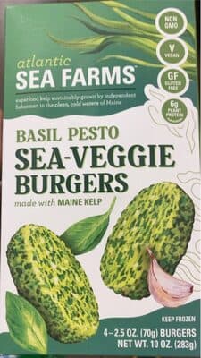 Basil pesto see veggie burgers