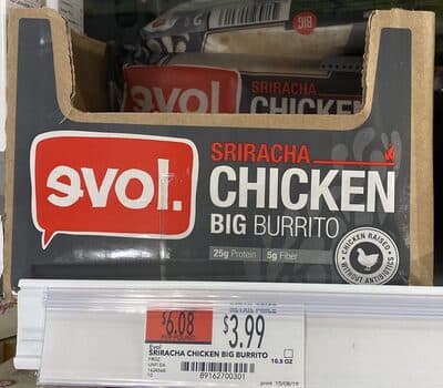 Sriracha Chicken Big Burrito