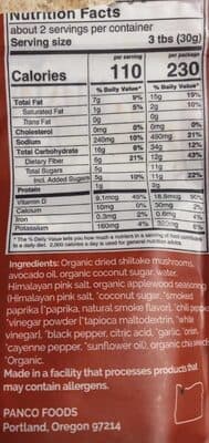 Applewood BBQ Mushroom Jerky