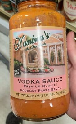 Naninas Vodka Sauce