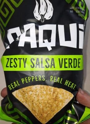 Zesty Salsa Verde Tortilla Chips