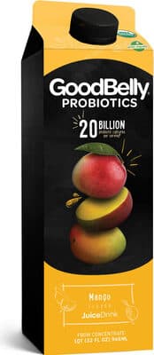 Mango Probiotics Juice Drink From Concentrate
