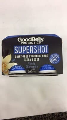 Vanilla Chamomile Probiotics Oatdrink Supershot