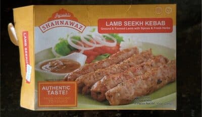 Lamb Seekh Kebab