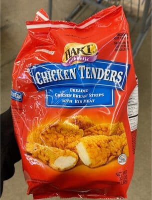 Chicken Tenders Breaded Chicken Breast Strips With Rib Meat