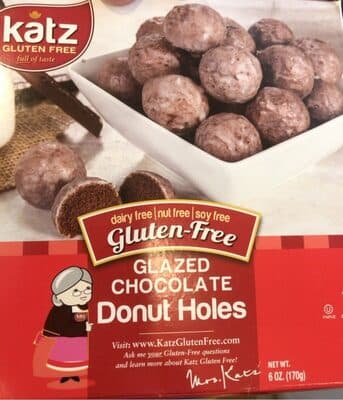 Glazed Chocolate Donut Holes
