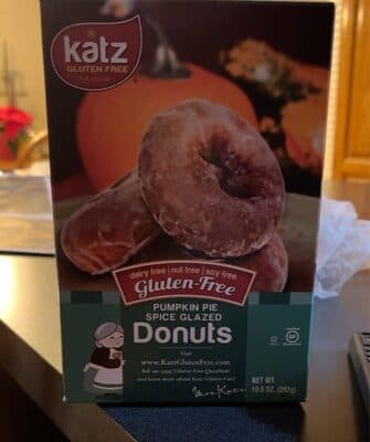Gluten-Free Pumpkin Pie Spice Glazed Donuts