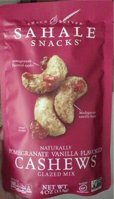 Naturally Pomegranate Vanilla Flavored Cashews