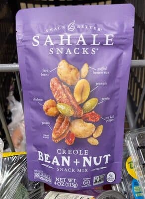 Creole Bean and Nut Snack Mix