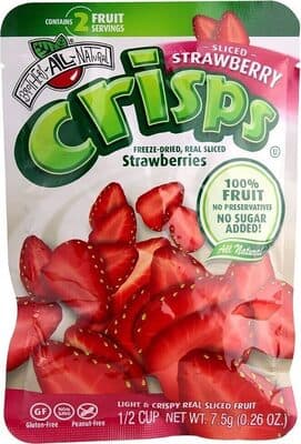 Strawberry Freezedried Fruit Crisps