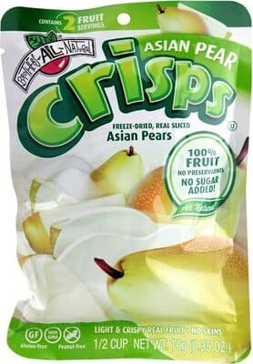 Asian Pear Fruit Crisps