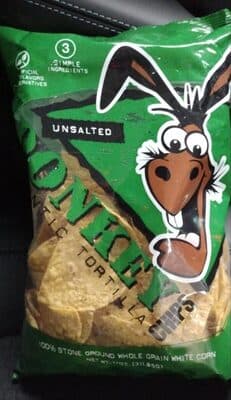 Authentic Tortilla Chips Unsalted