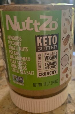 Keto Butter Crunchy 7 Nut & Seed Butter
