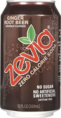 Ginger Root Beer Caffeine Free Zero Calorie Soda