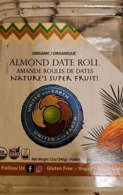 Organic Almond Date Roll