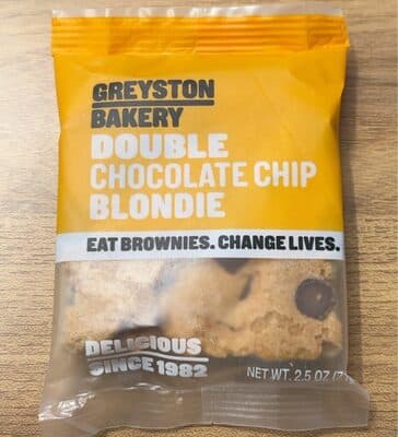 Double Chocolate Chip Blondie