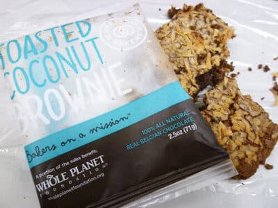 Toasted Coconut Brownie