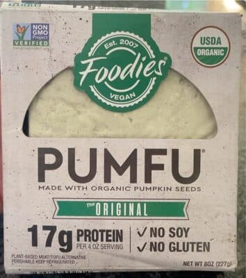 The Original Pumpkin Seed Tofu Alternative