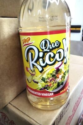 Vinegar With Condiment