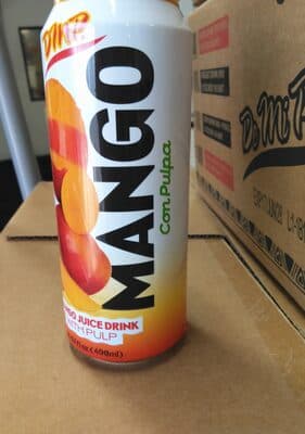 Juice Drink With Sacs, Mango