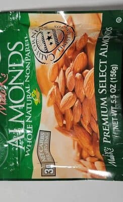 Madi K's whole natural almond
