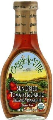 Organic Vinaigrette, Sun Dried Tomato & Garlic