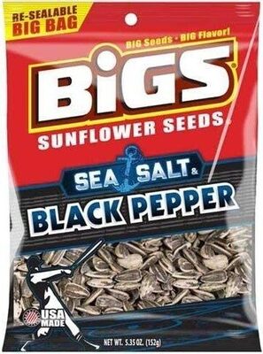 Cracked Pepper Flavor Sunflower Seeds