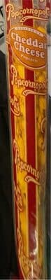 Cheddar Cheese Flavored Popcorn