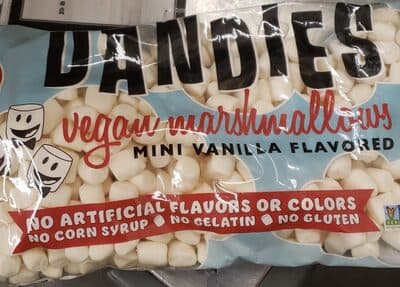Mini Vanilla Flavored Vegan Marshmallows
