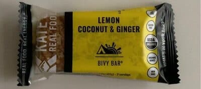 Lemon Coconut & Ginger Bivy Bar