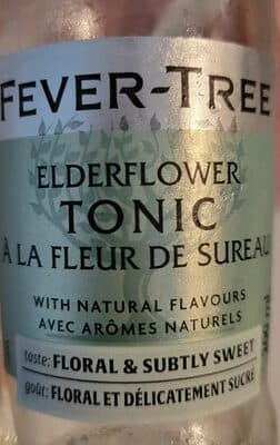Elderflower Tonic Water