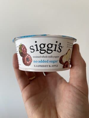 Raspberry & Apple No Added Sugar Strained Whole-Milk Yogurt
