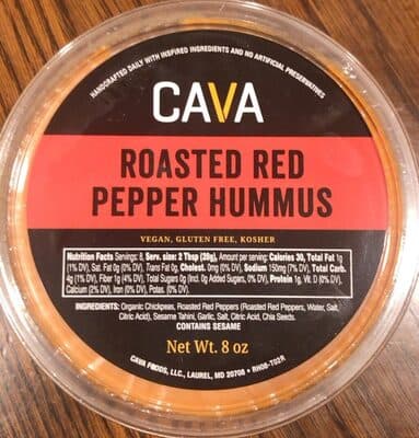 Roasted Red Pepper Hummus