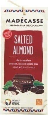 Salted Almond 63% Cocoa Heirloom Chocolate